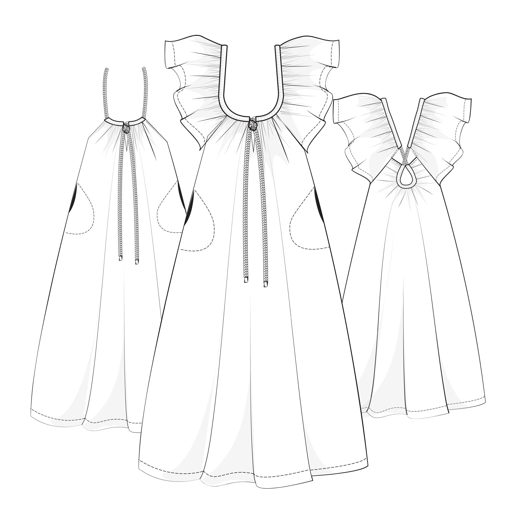Pattern Fantastique Ether Dress