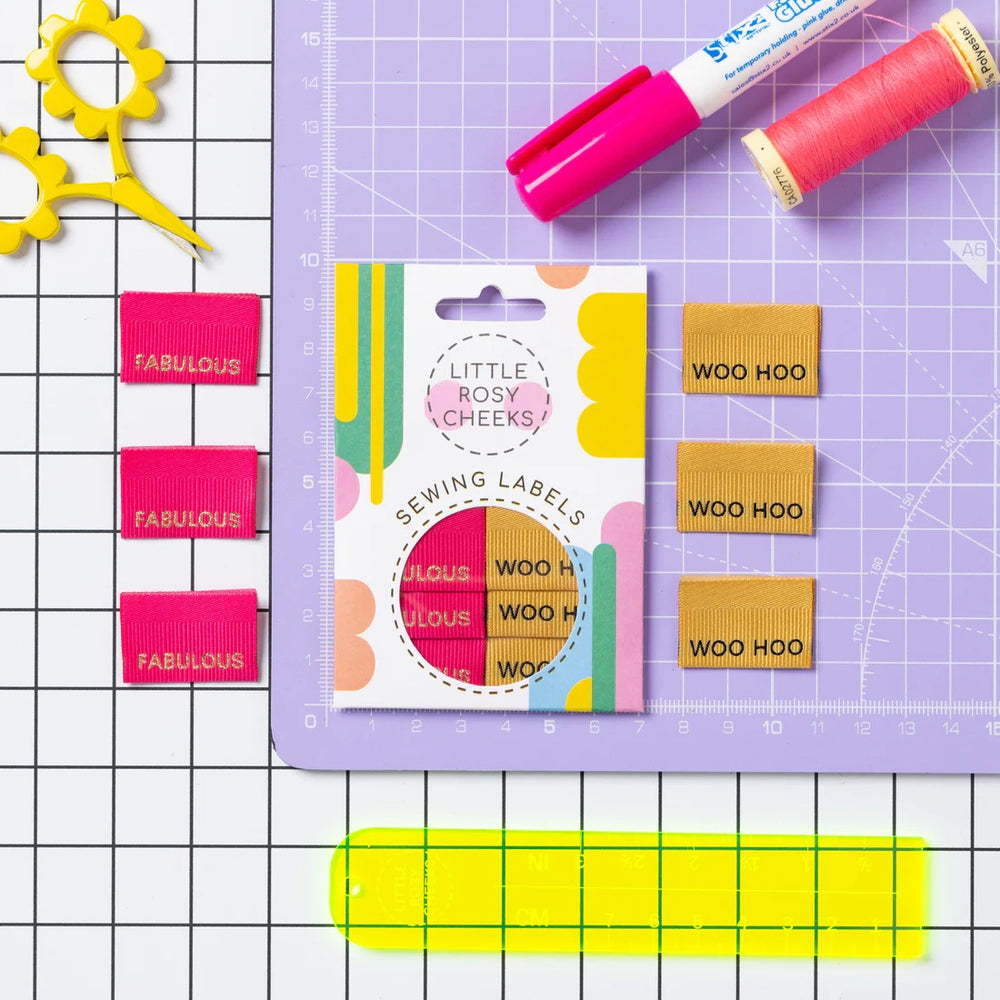Little Rosy Cheeks 'Fabulous / Woo Hoo' Labels