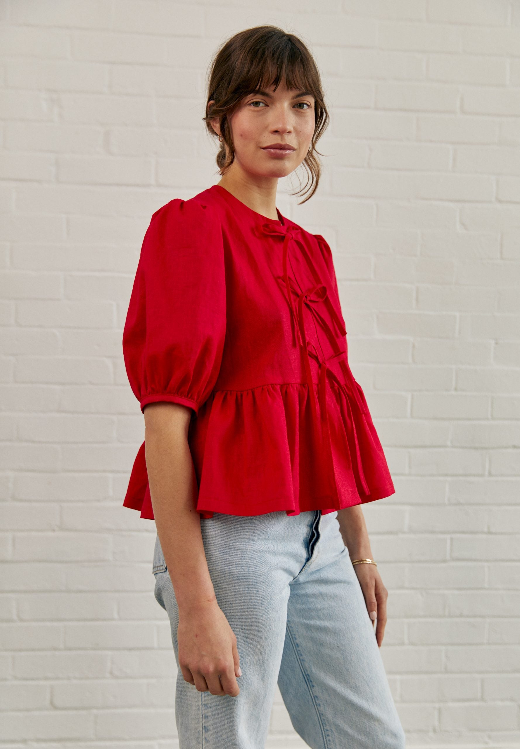 Fabric Godmother Fleur Dress and Blouse