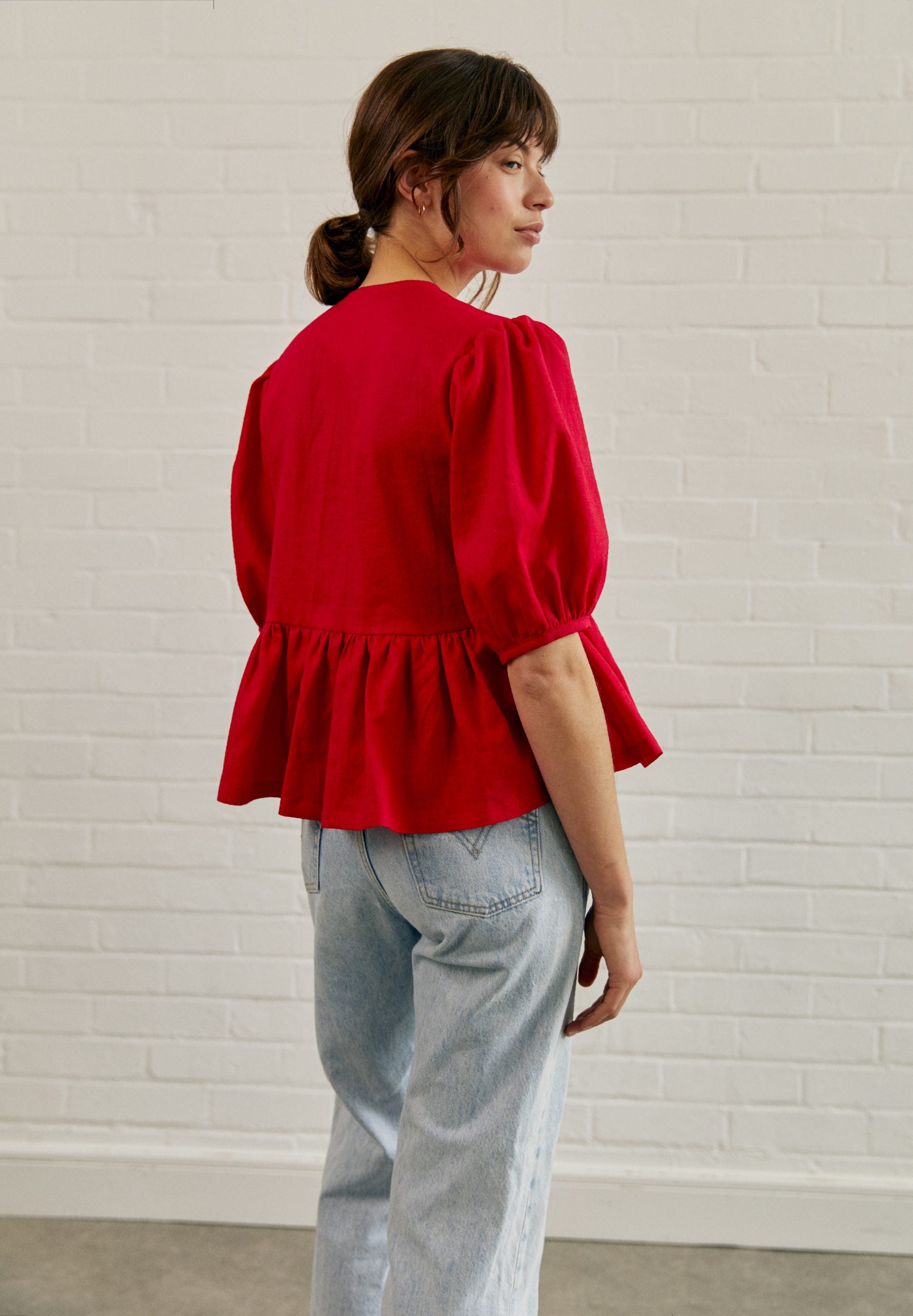 Fabric Godmother Fleur Dress and Blouse