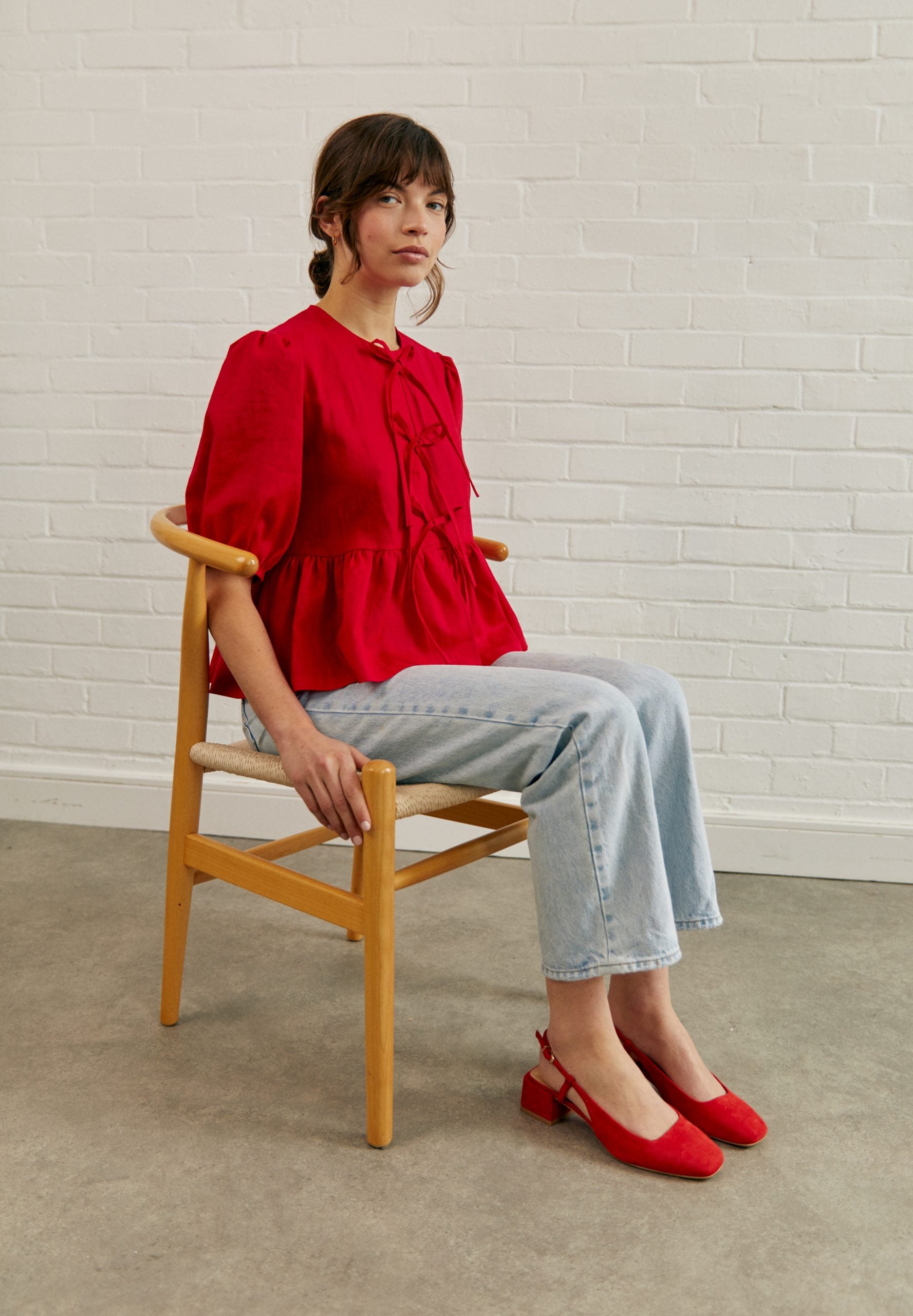 Fabric Godmother Fleur Dress and Blouse
