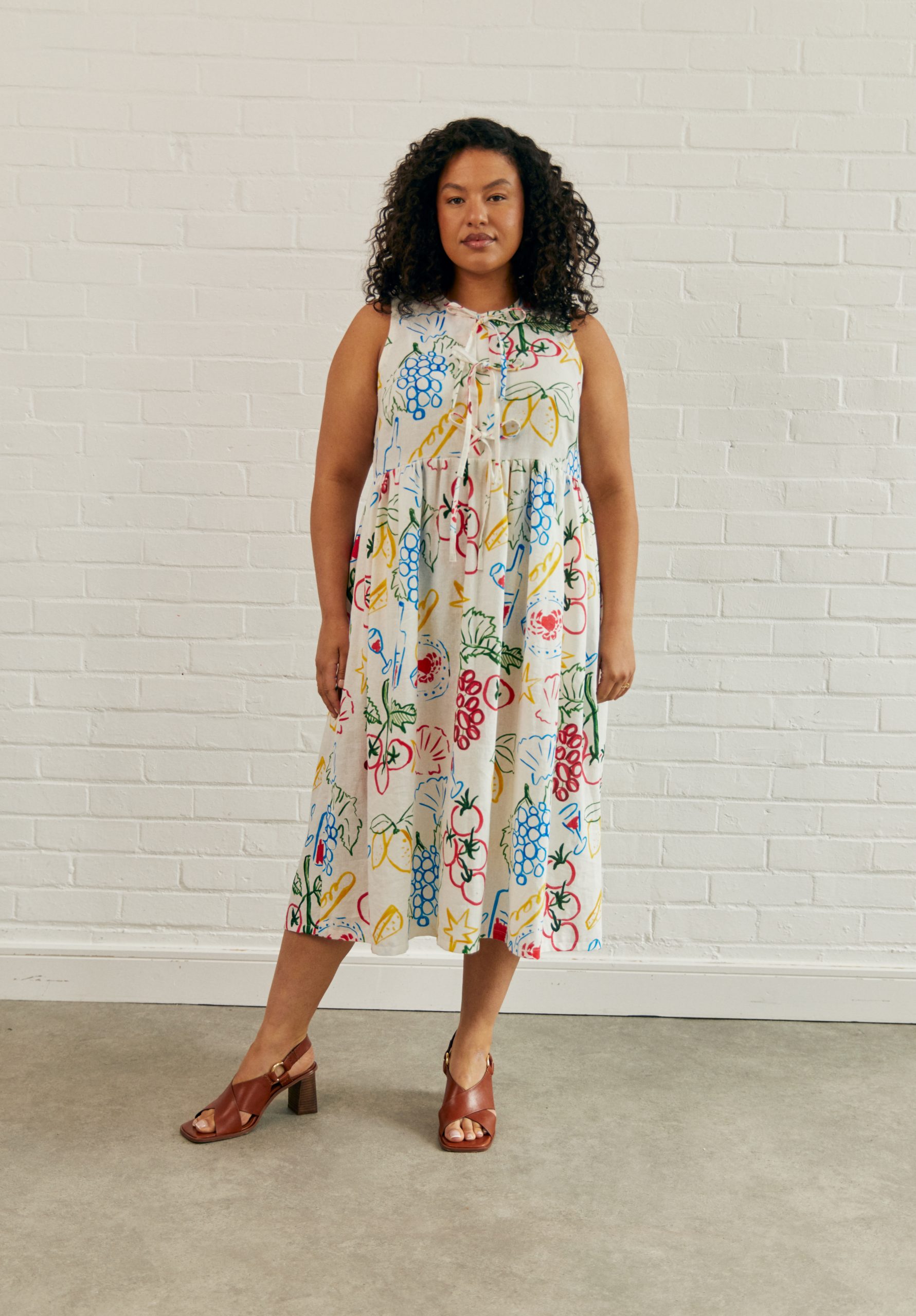 Fabric Godmother Fleur Dress and Blouse