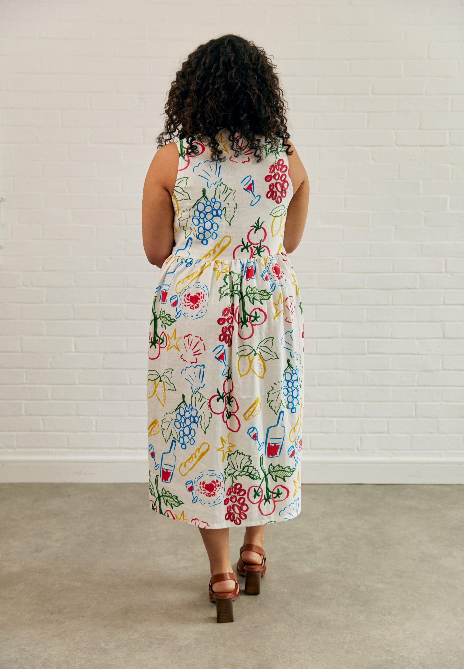 Fabric Godmother Fleur Dress and Blouse