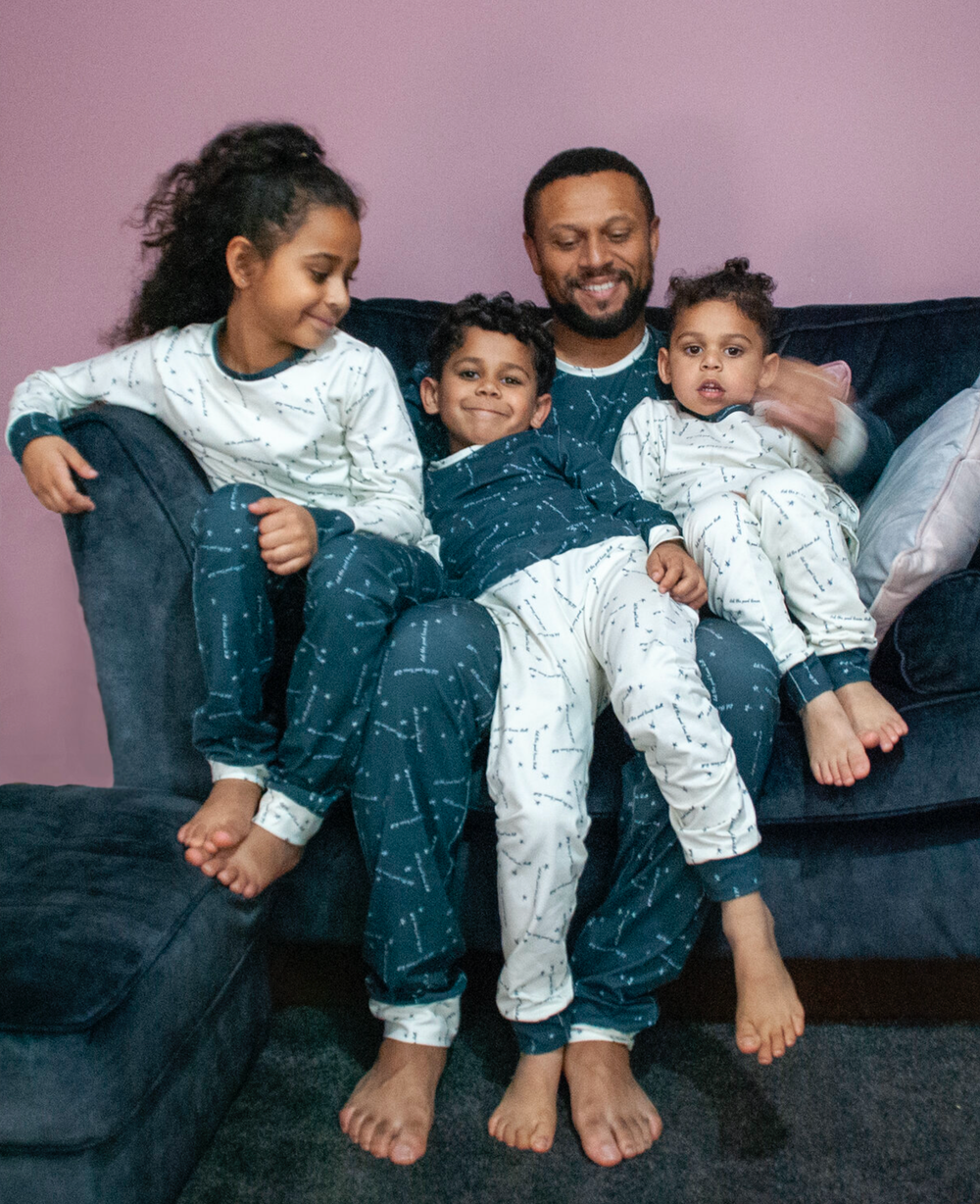 Pattern Paper Scissors Family Perri PJs