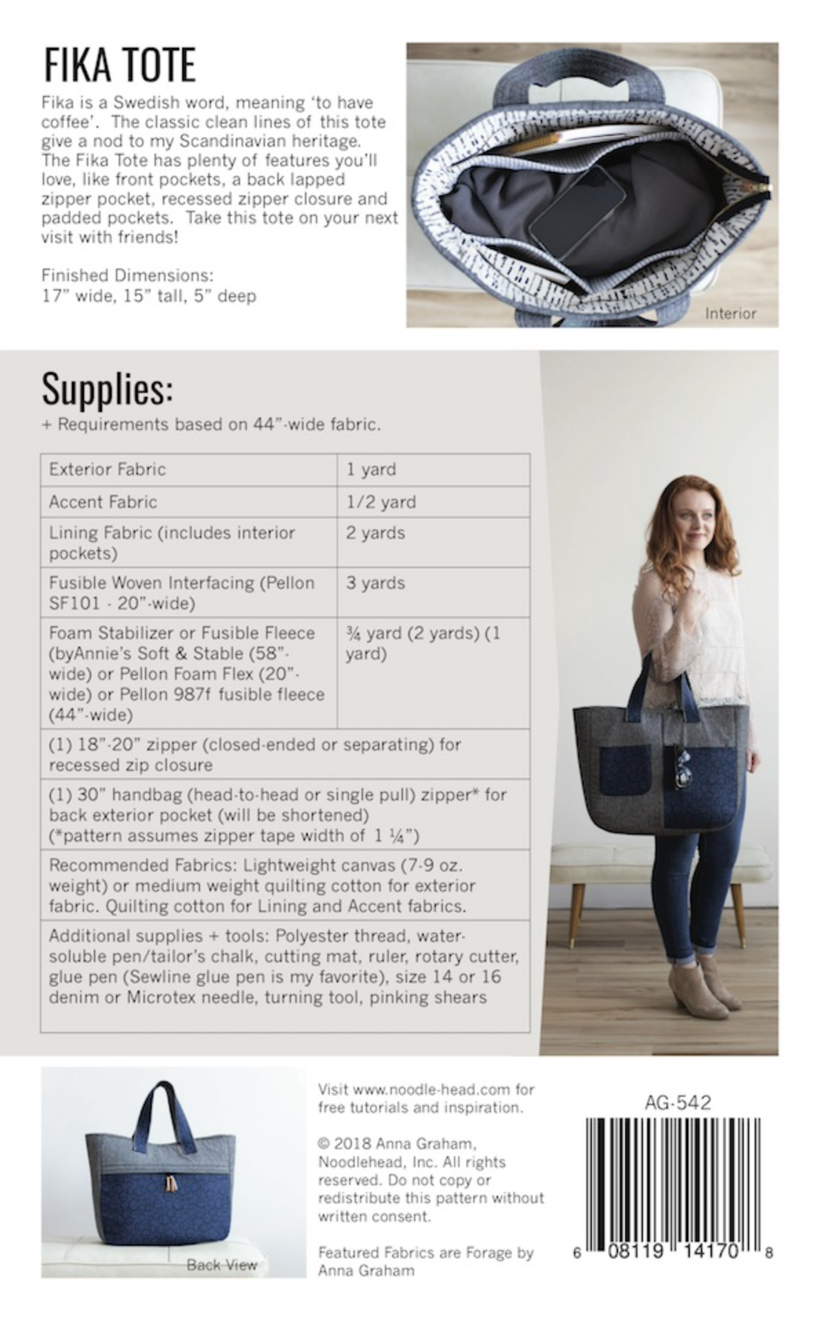 Noodlehead Fika Tote