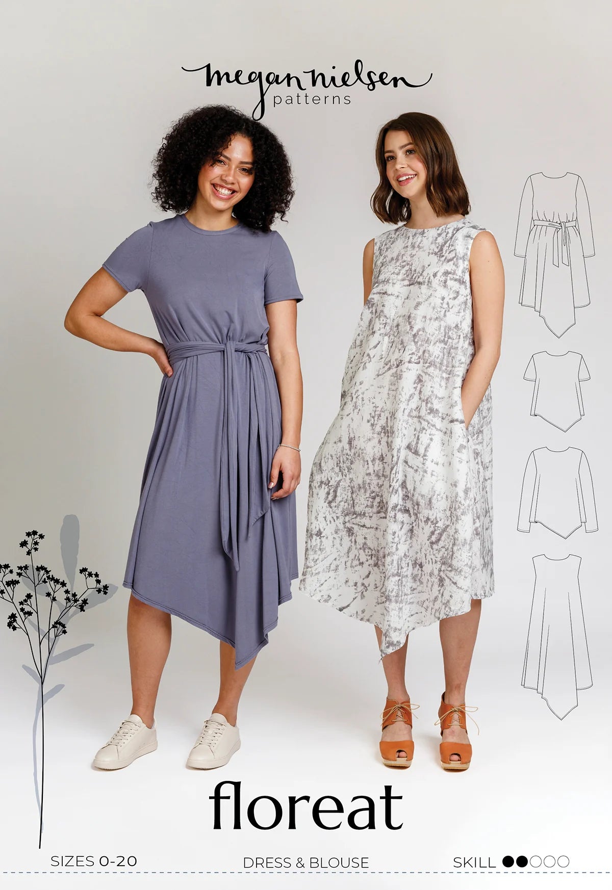 Megan Nielsen Floreat Dress and Top