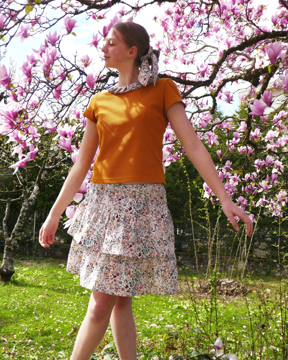 Petits D'om Flores Skirt