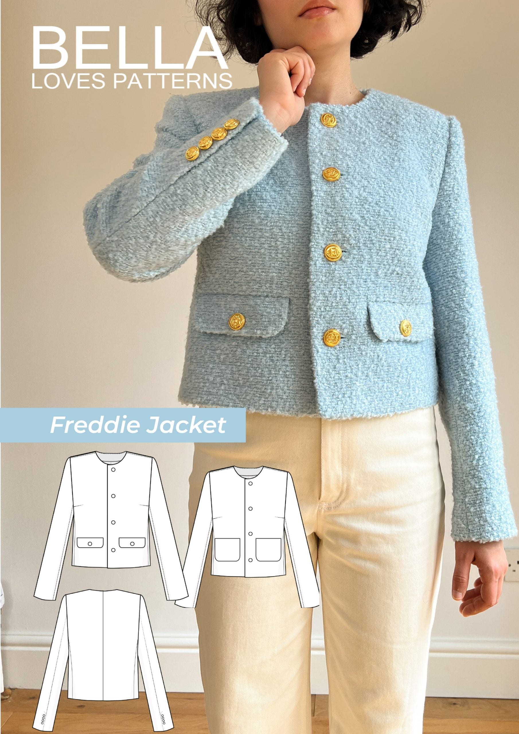 Bella Loves Patterns Freddie Jacket