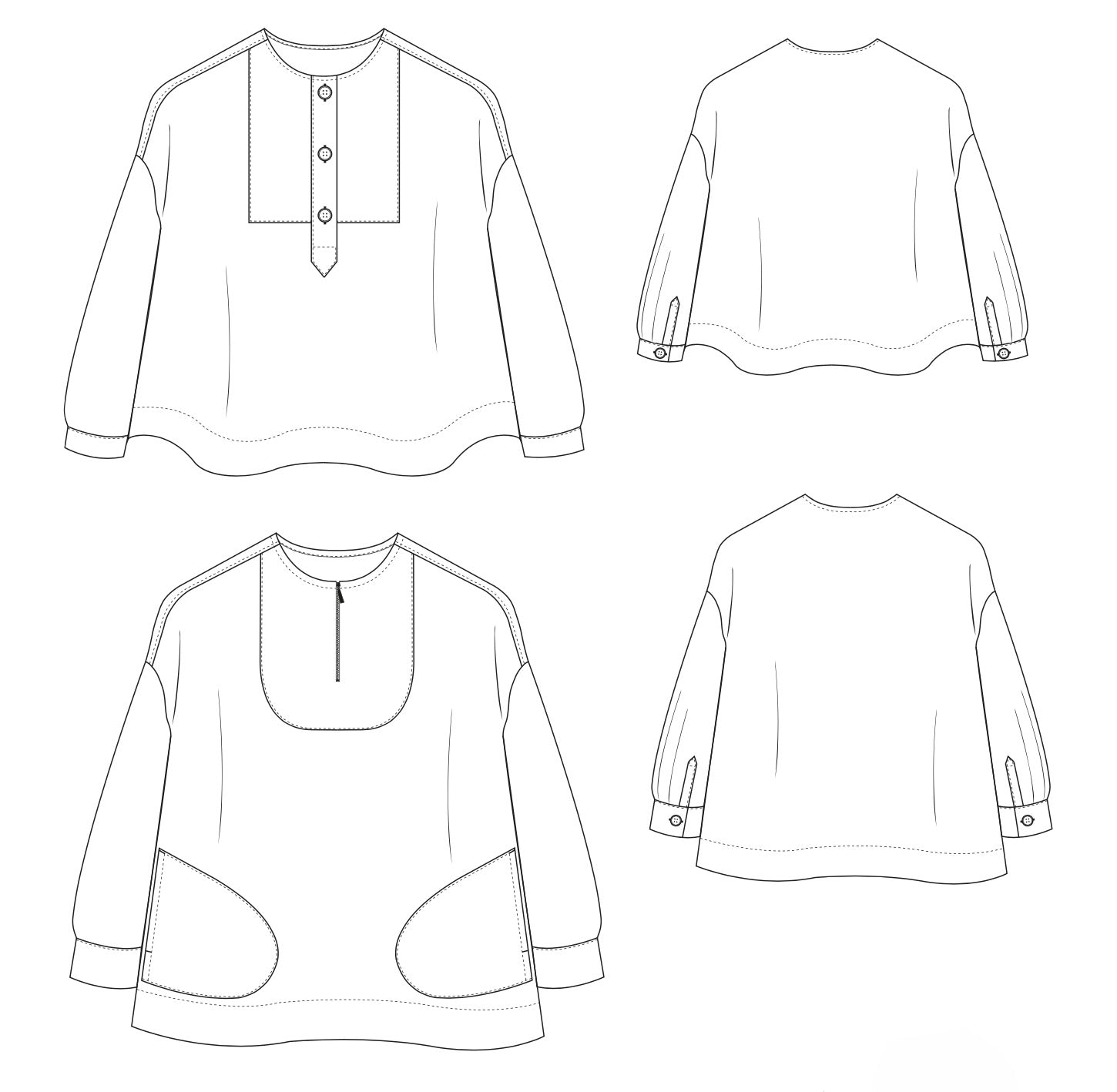 Modern Sewing Co. French Smock