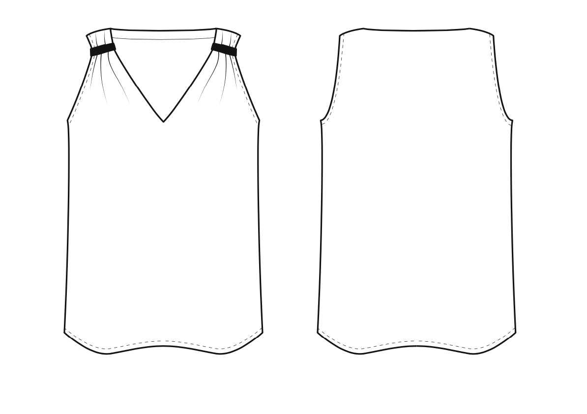 I AM Patterns Gaïa Top