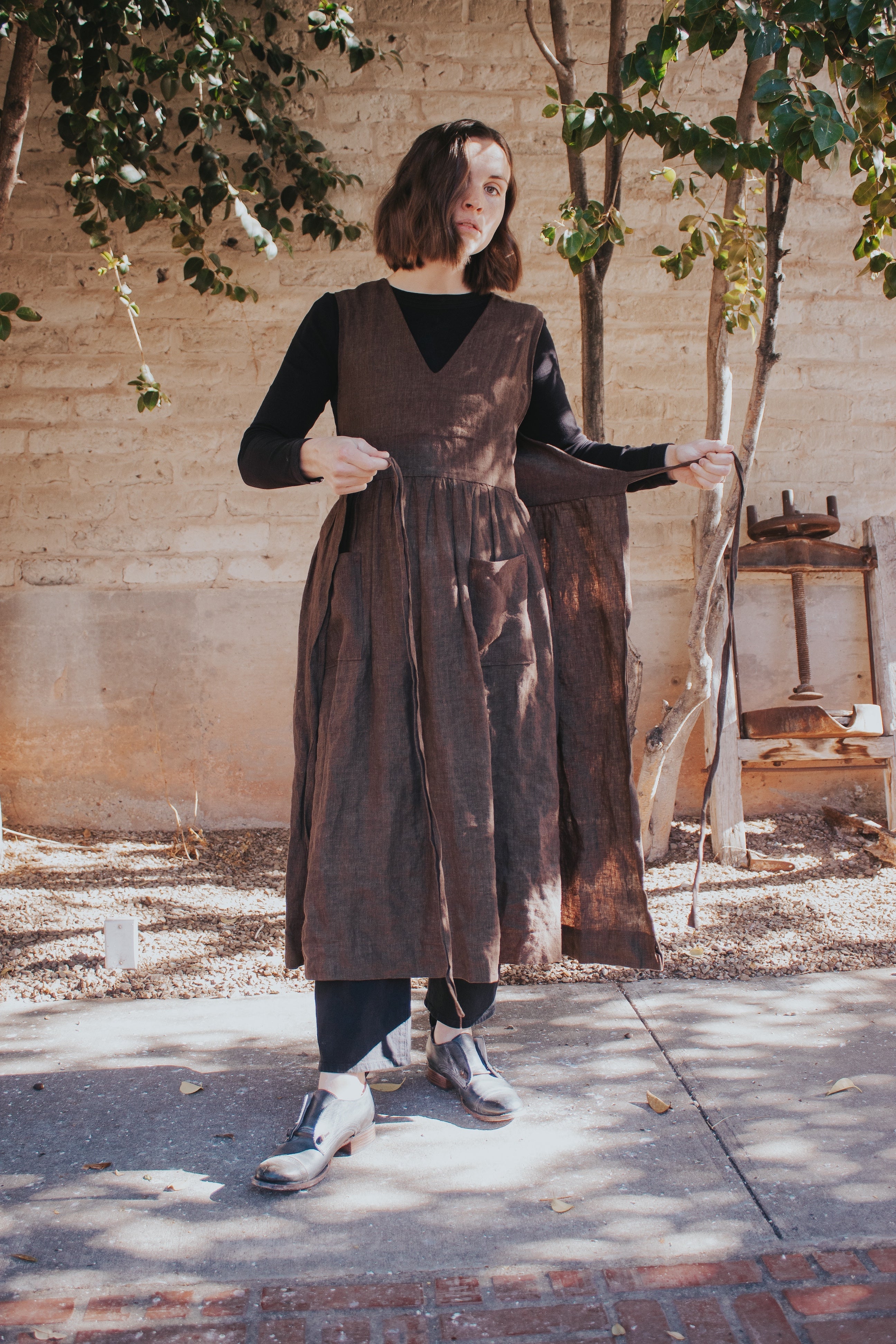 Madswick Ginkgo Pinafore