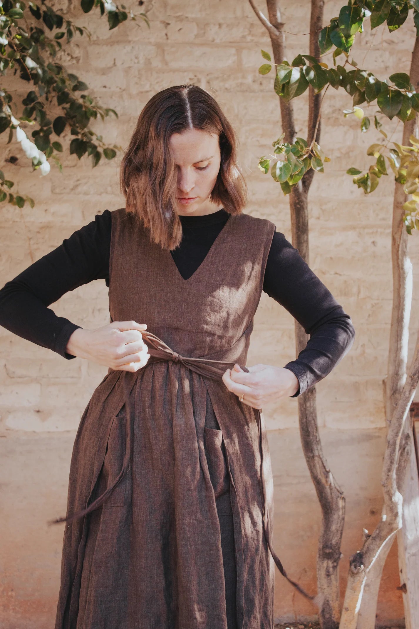 Madswick Ginkgo Pinafore