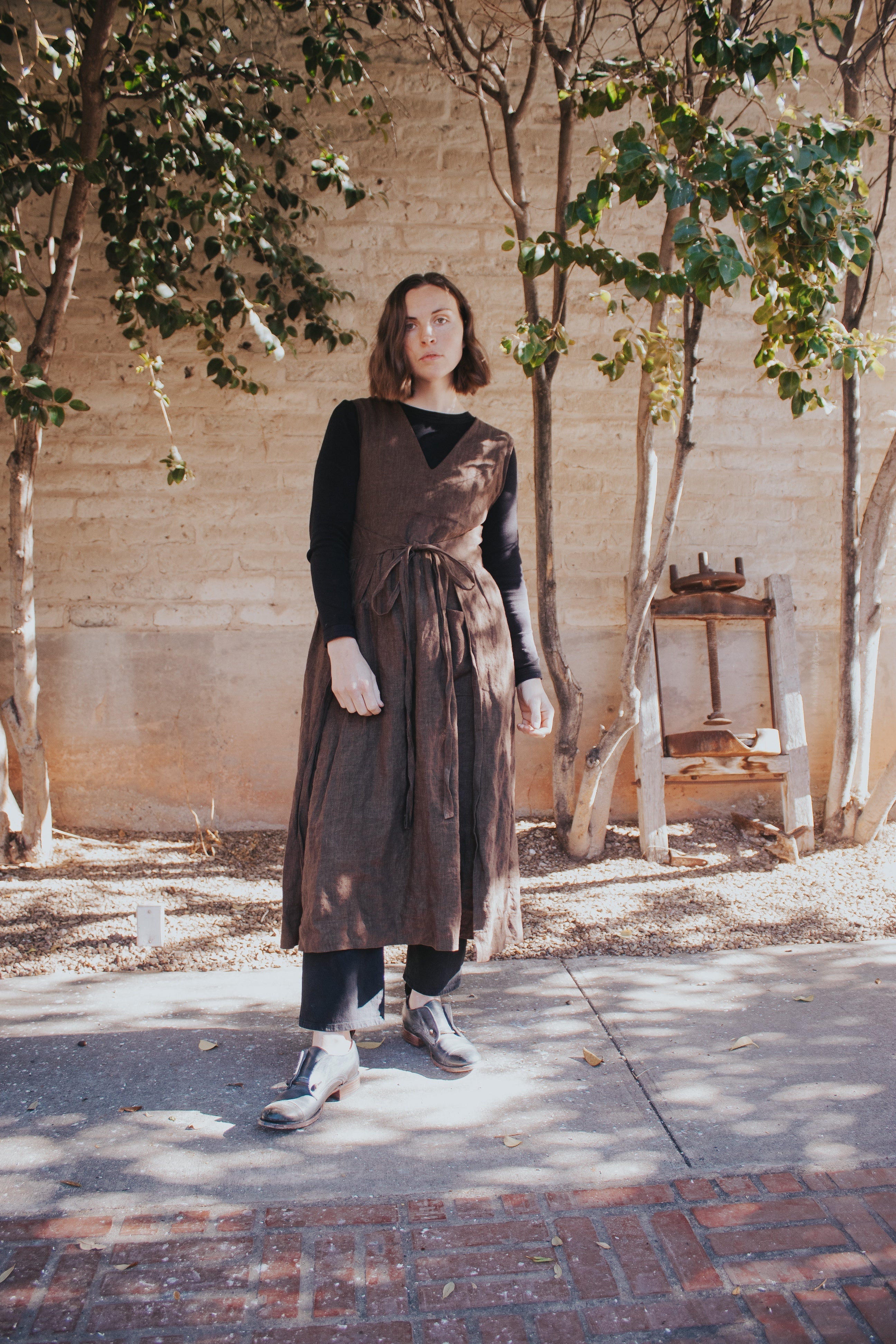 Madswick Ginkgo Pinafore