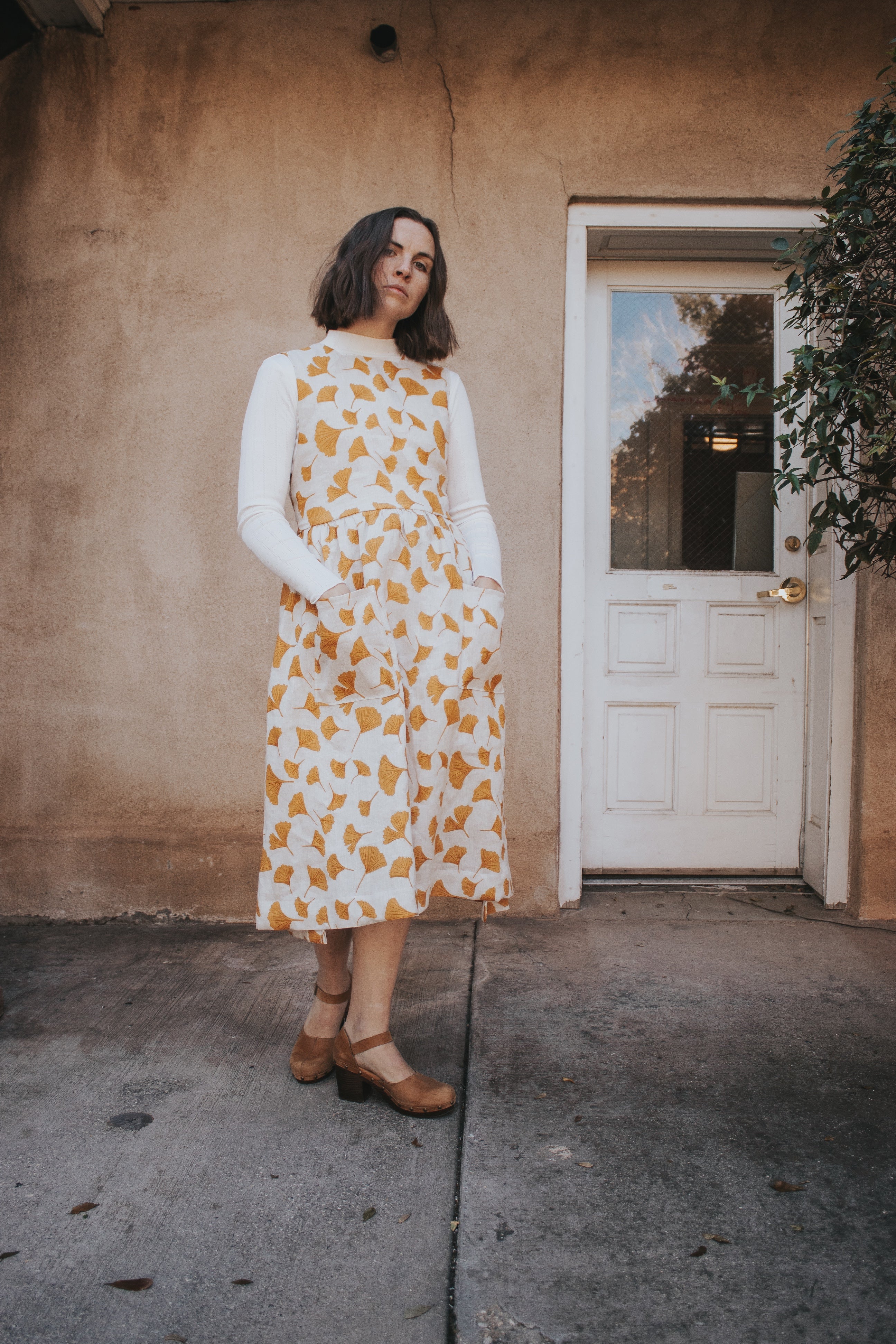 Madswick Ginkgo Pinafore