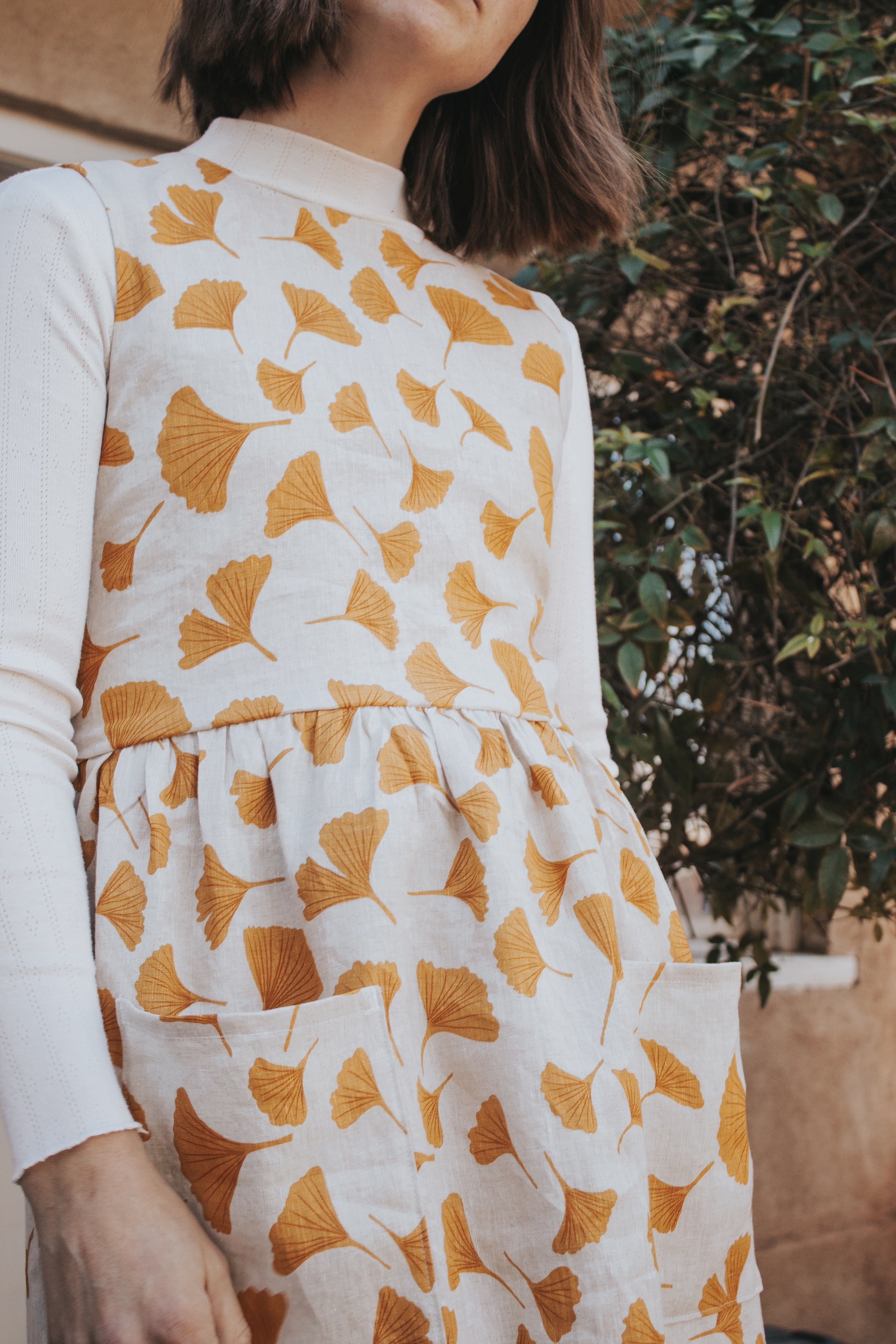 Madswick Ginkgo Pinafore