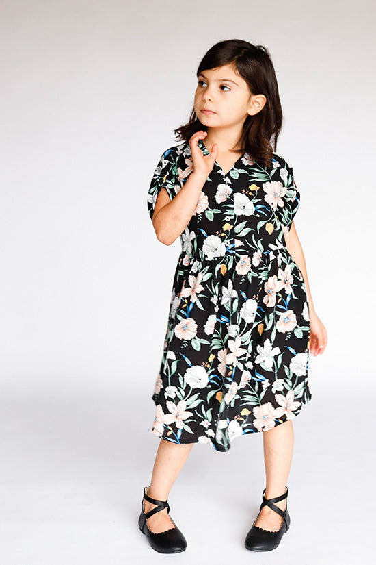 Chalk and Notch Mini Fringe Dress and Blouse