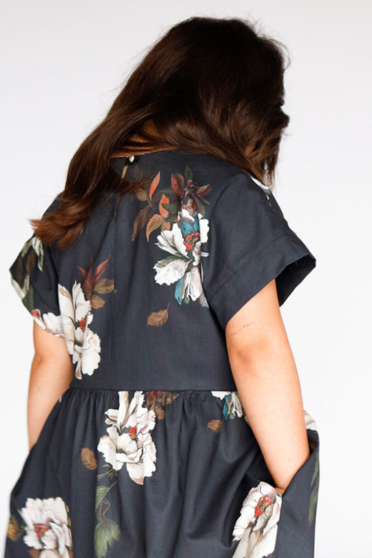 Chalk and Notch Mini Fringe Dress and Blouse