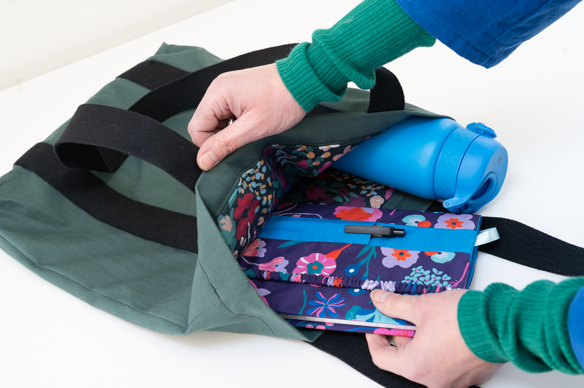 Bobbins and Buttons Griffin Tote Bag