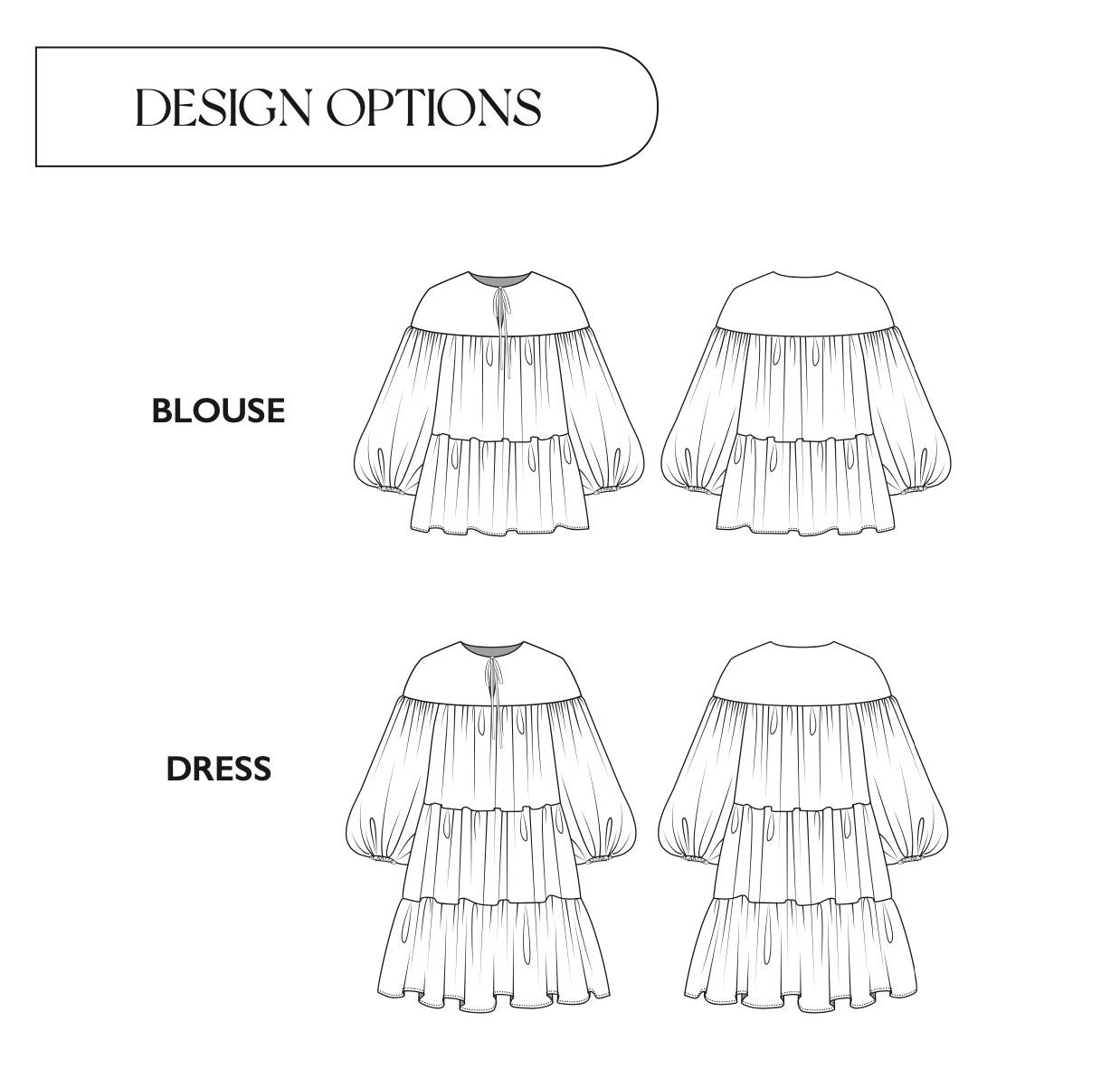 Veronica Tucker Hazel Dress and Blouse