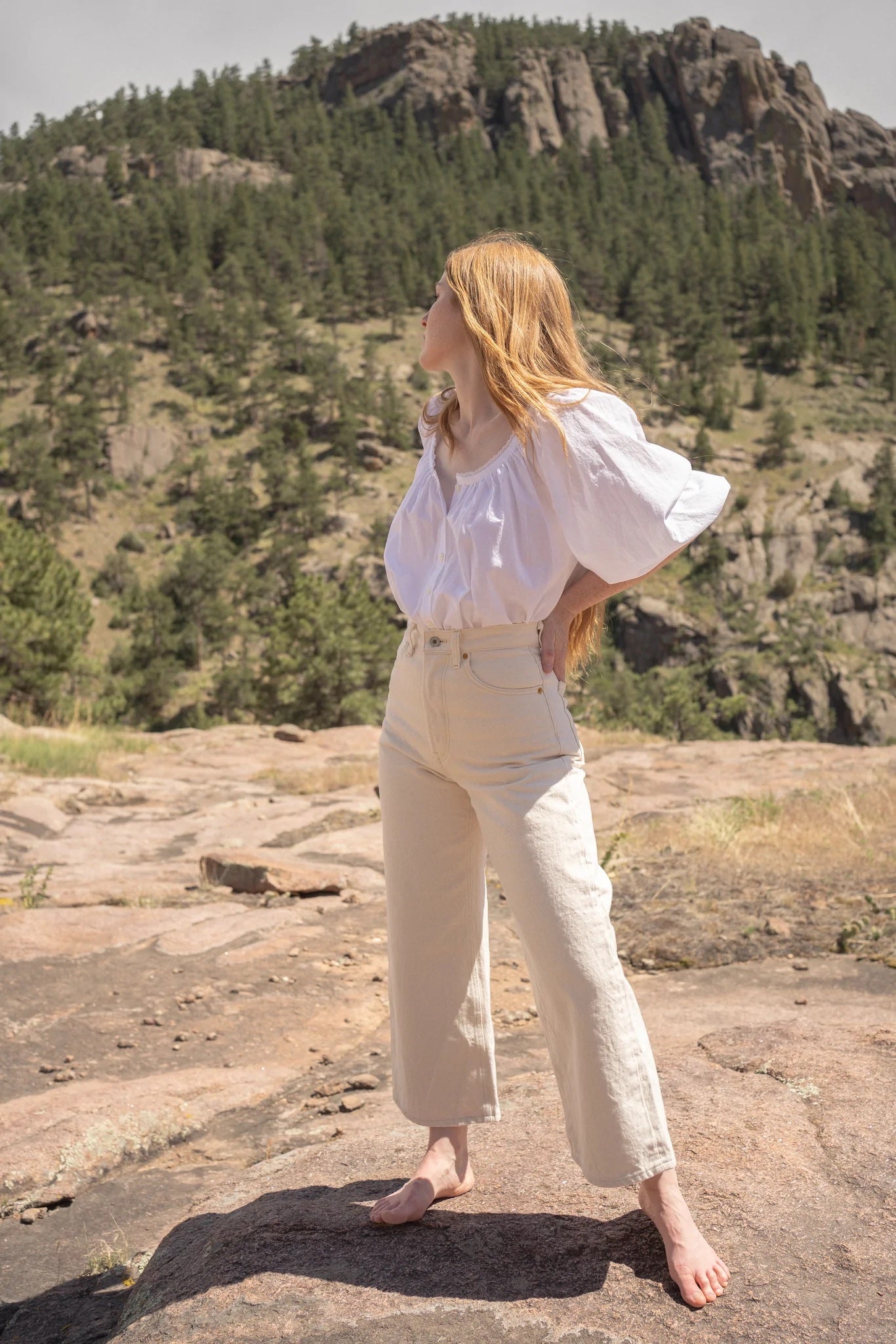 Anna Allen Helene Selvedge Jeans