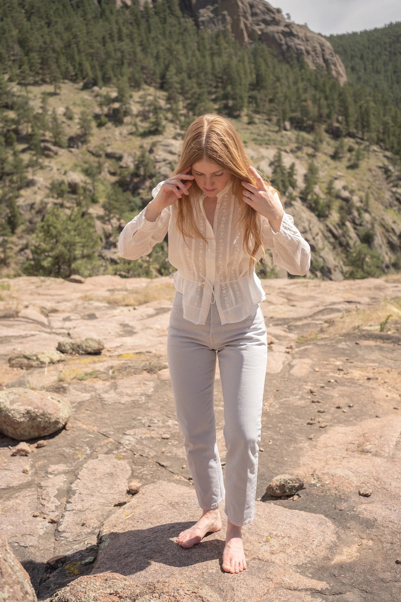 Anna Allen Helene Selvedge Jeans