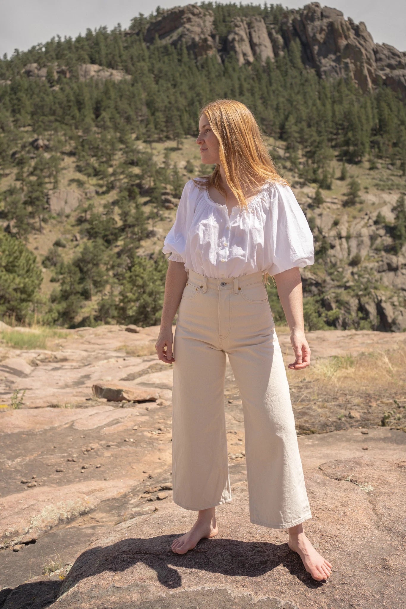 Anna Allen Helene Selvedge Jeans