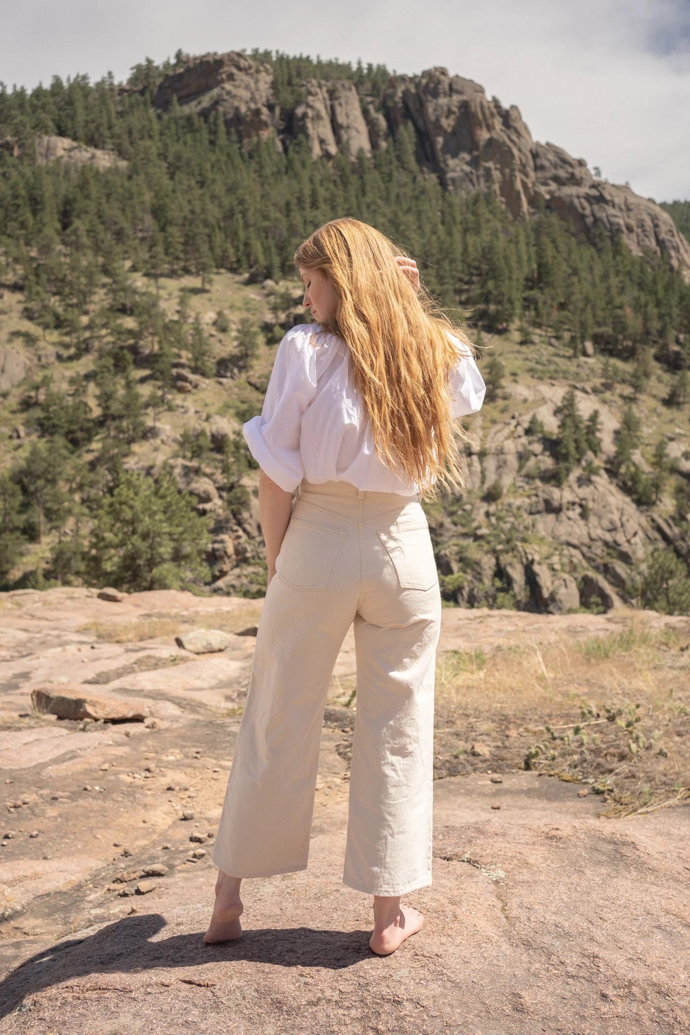 Anna Allen Helene Selvedge Jeans
