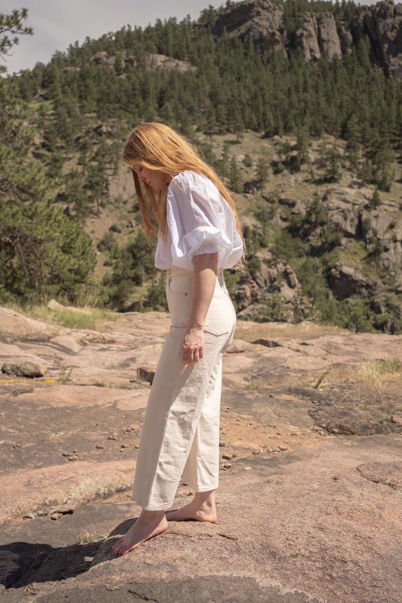 Anna Allen Helene Selvedge Jeans
