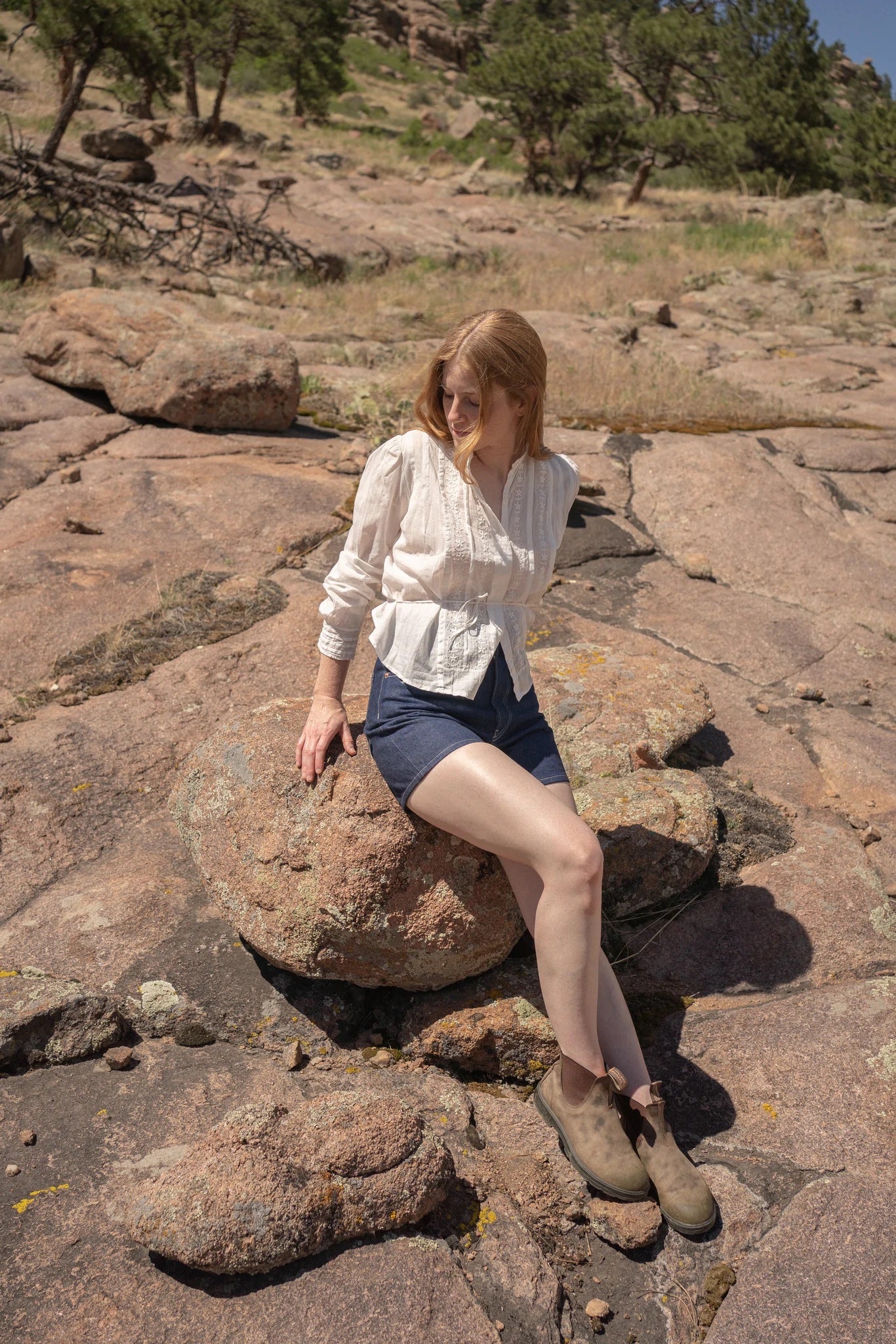 Anna Allen Helene Selvedge Jeans