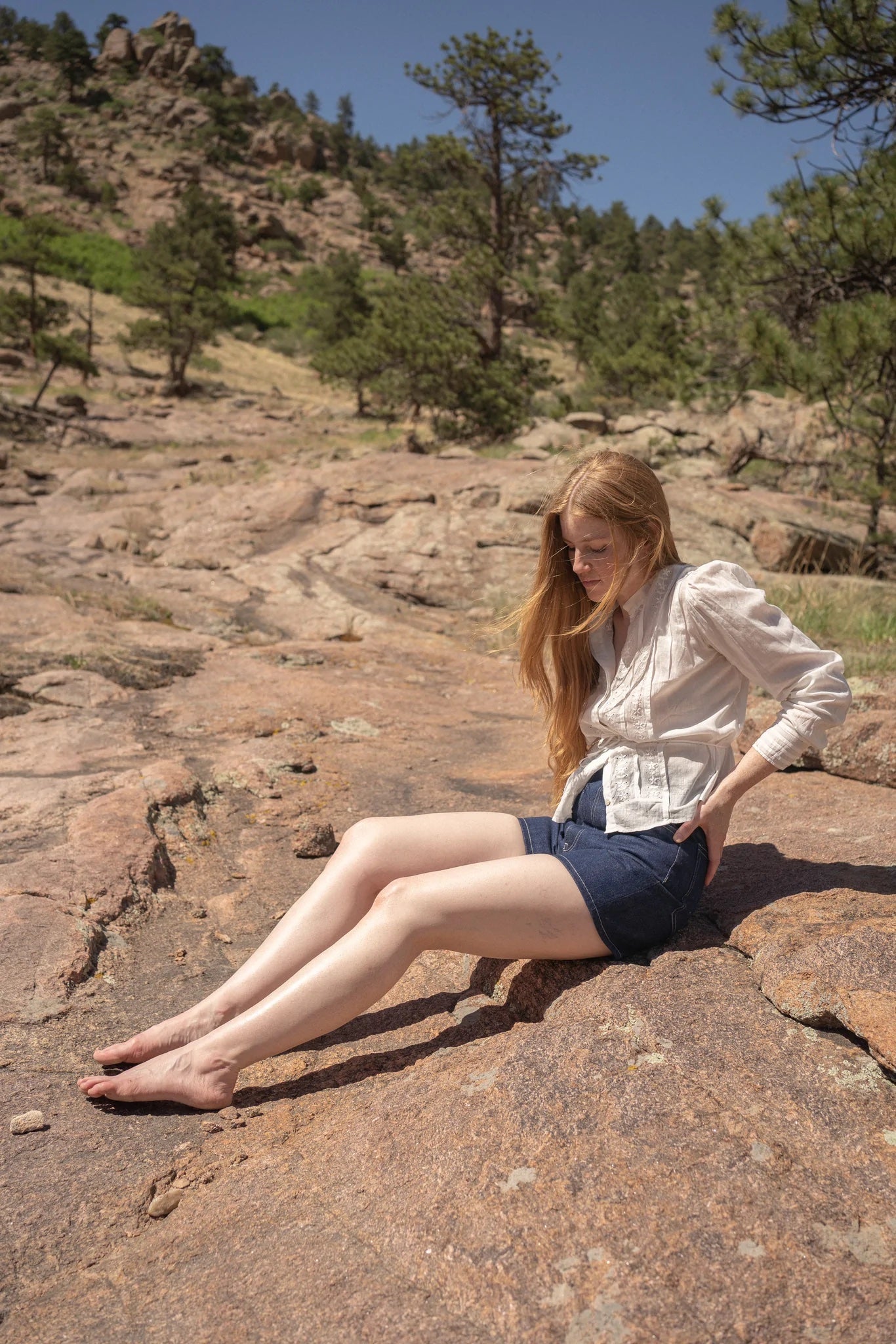 Anna Allen Helene Selvedge Jeans