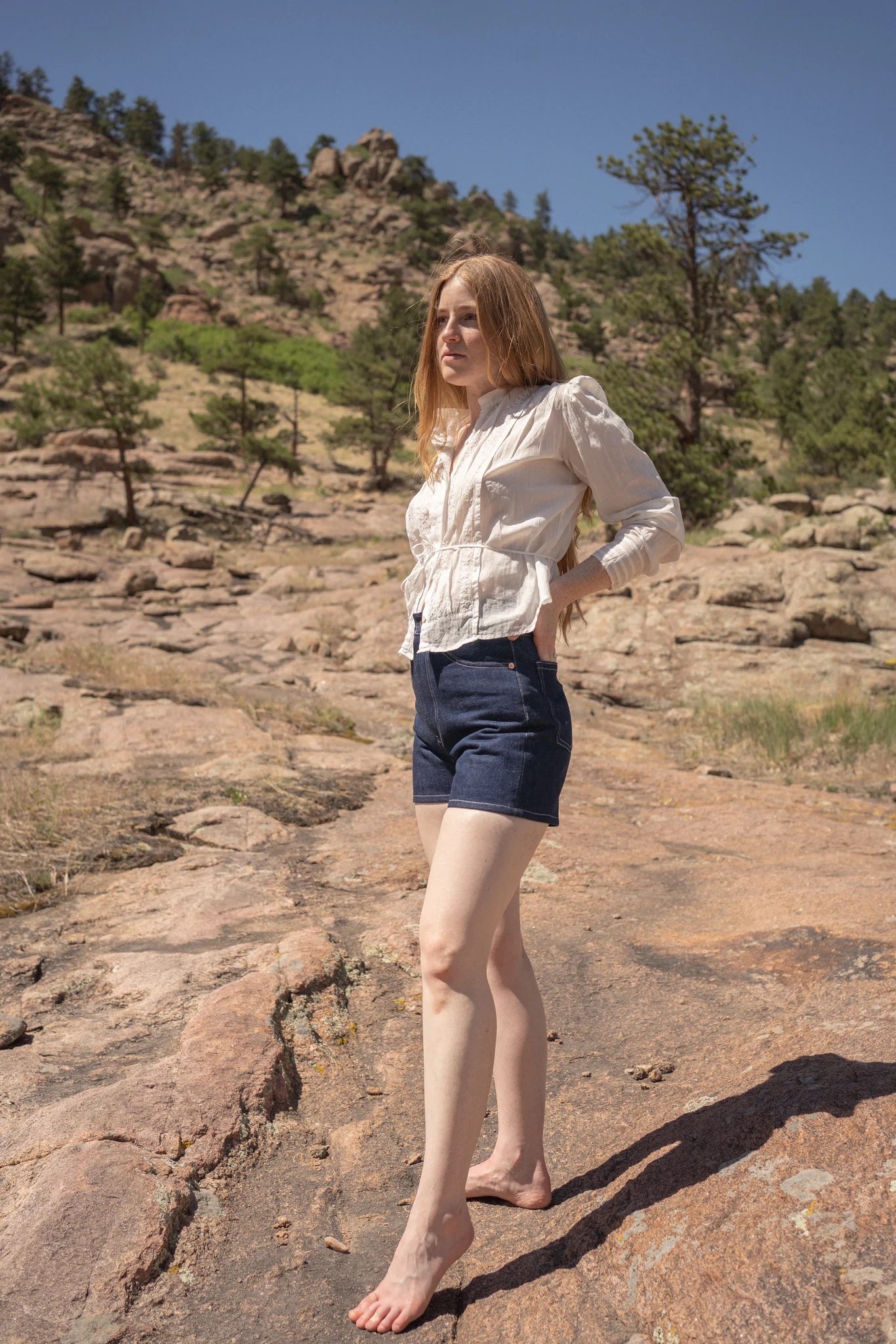 Anna Allen Helene Selvedge Jeans