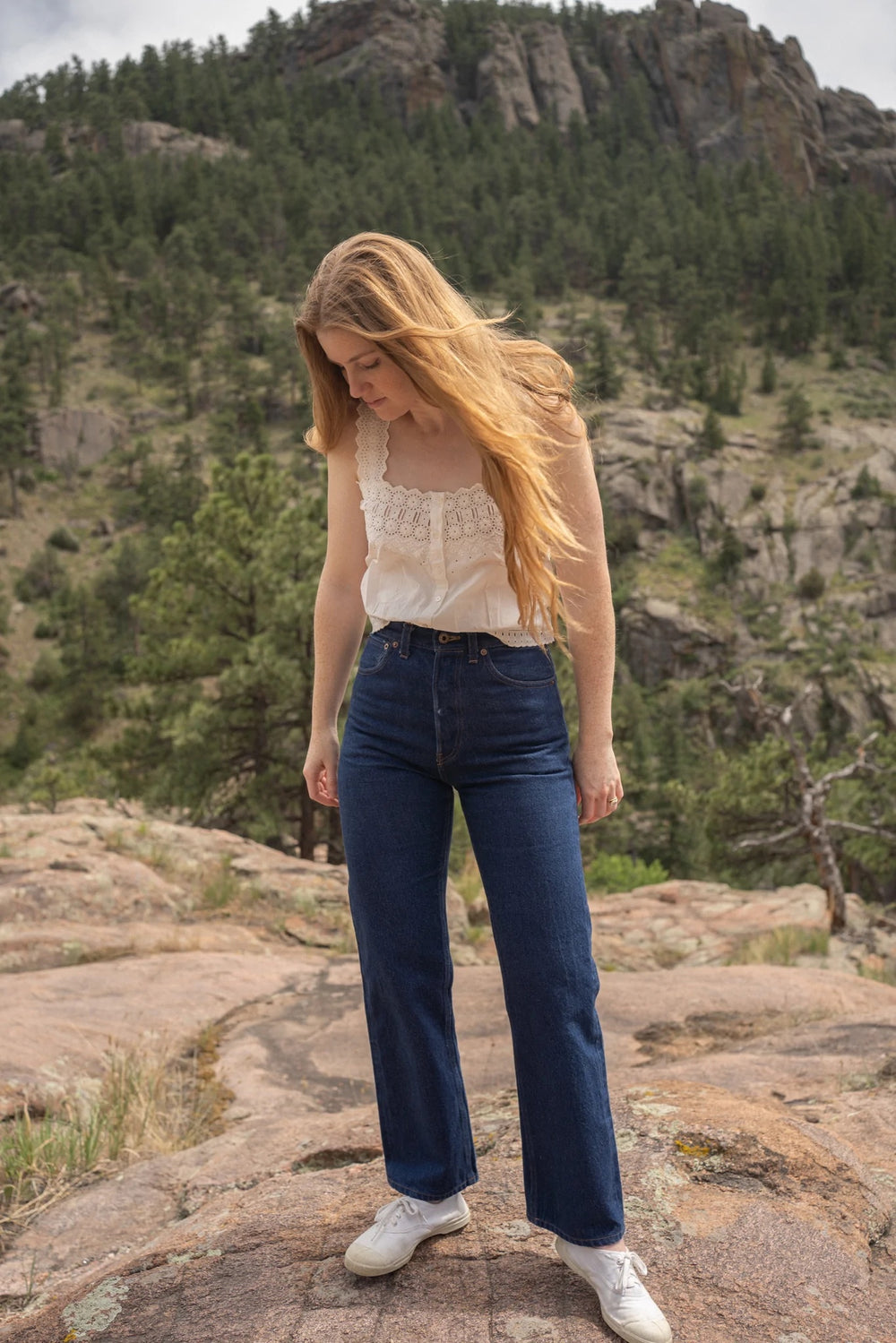 Anna Allen Helene Selvedge Jeans