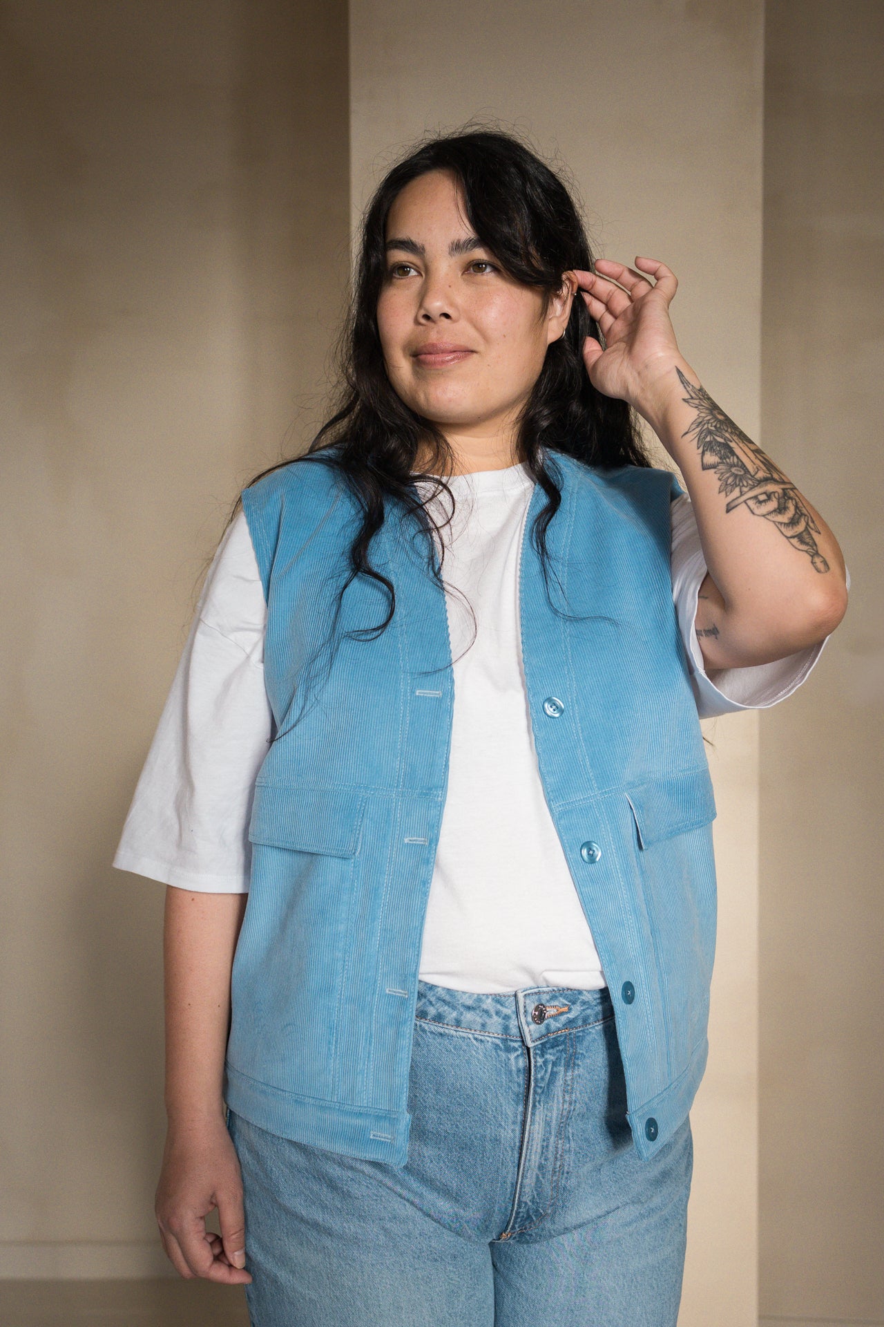 Ready to Sew Hendrix Sleeveless Jacket