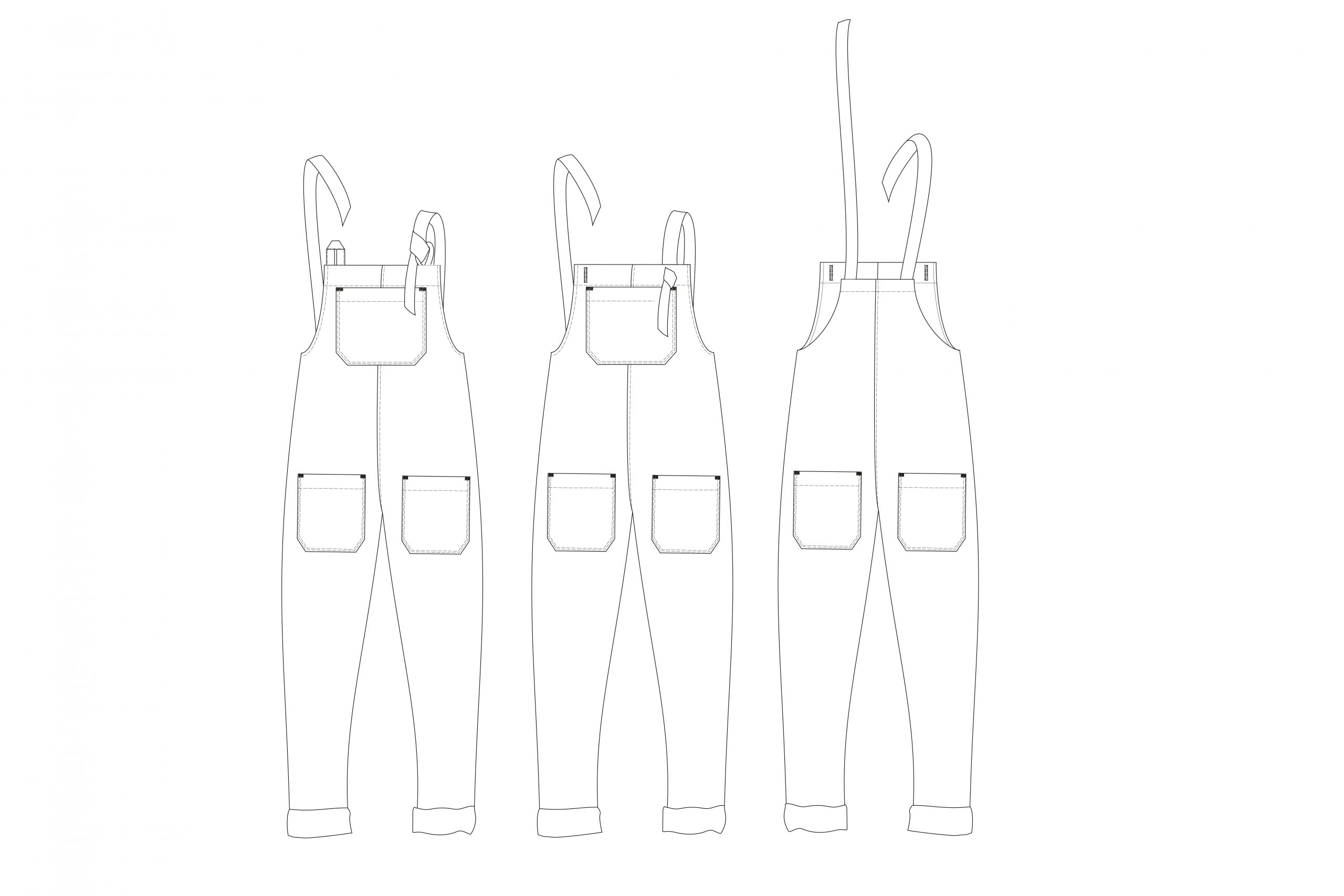 Waves & Wild Heyday Dungarees
