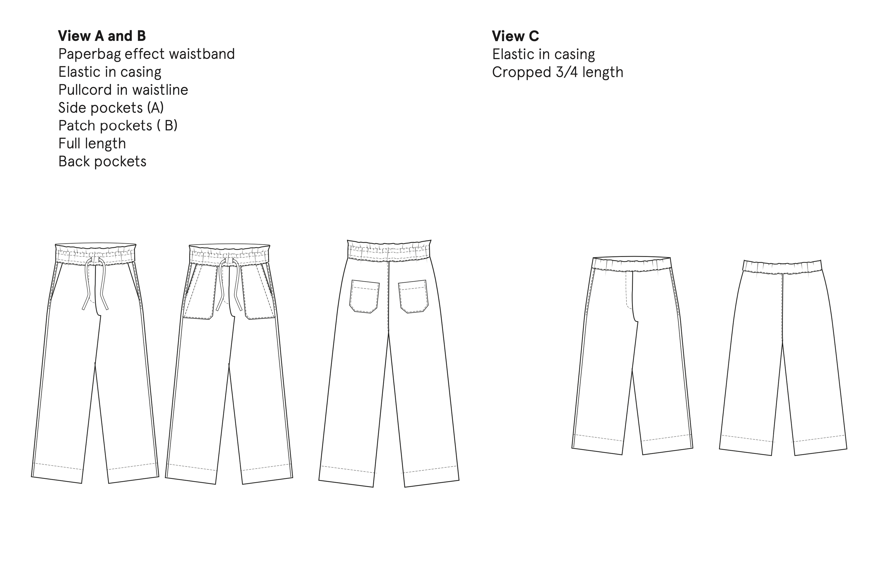 Wardrobe by Me High Waist Pants