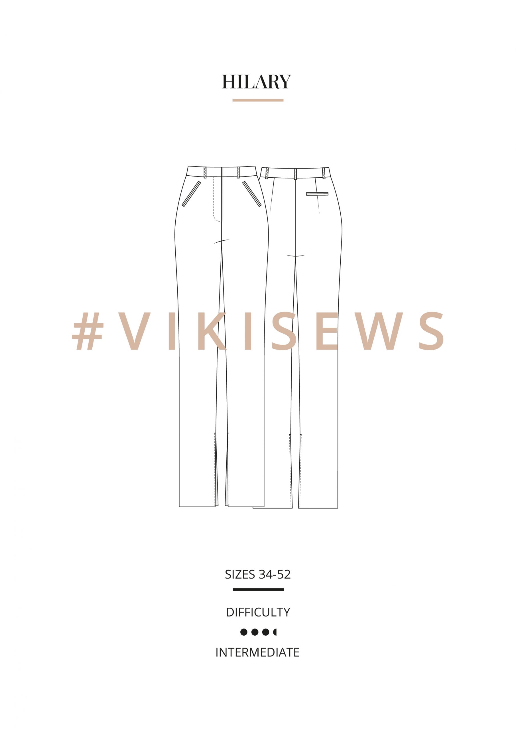 Vikisews Hilary Trousers PDF