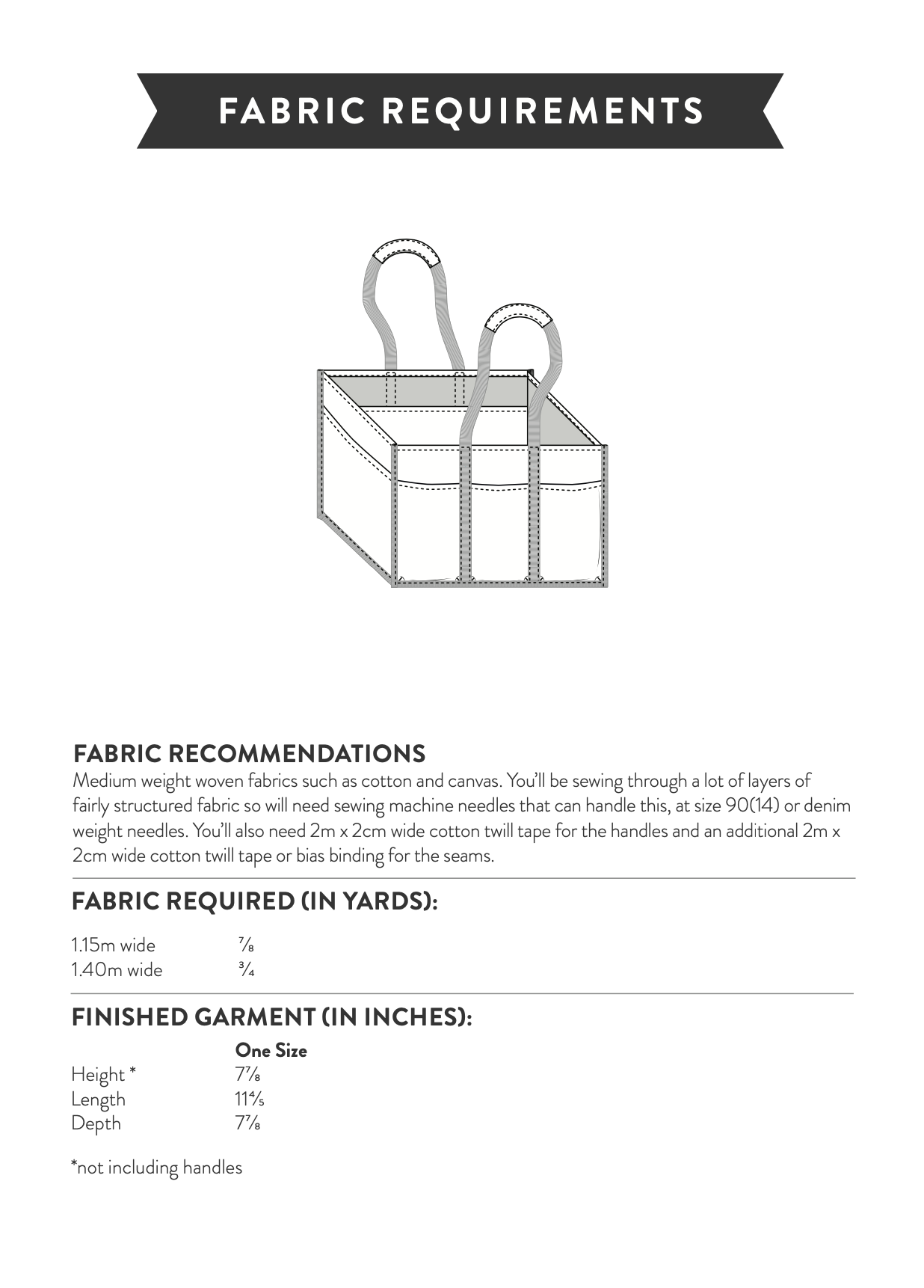 Sew Over It Hobby Bag