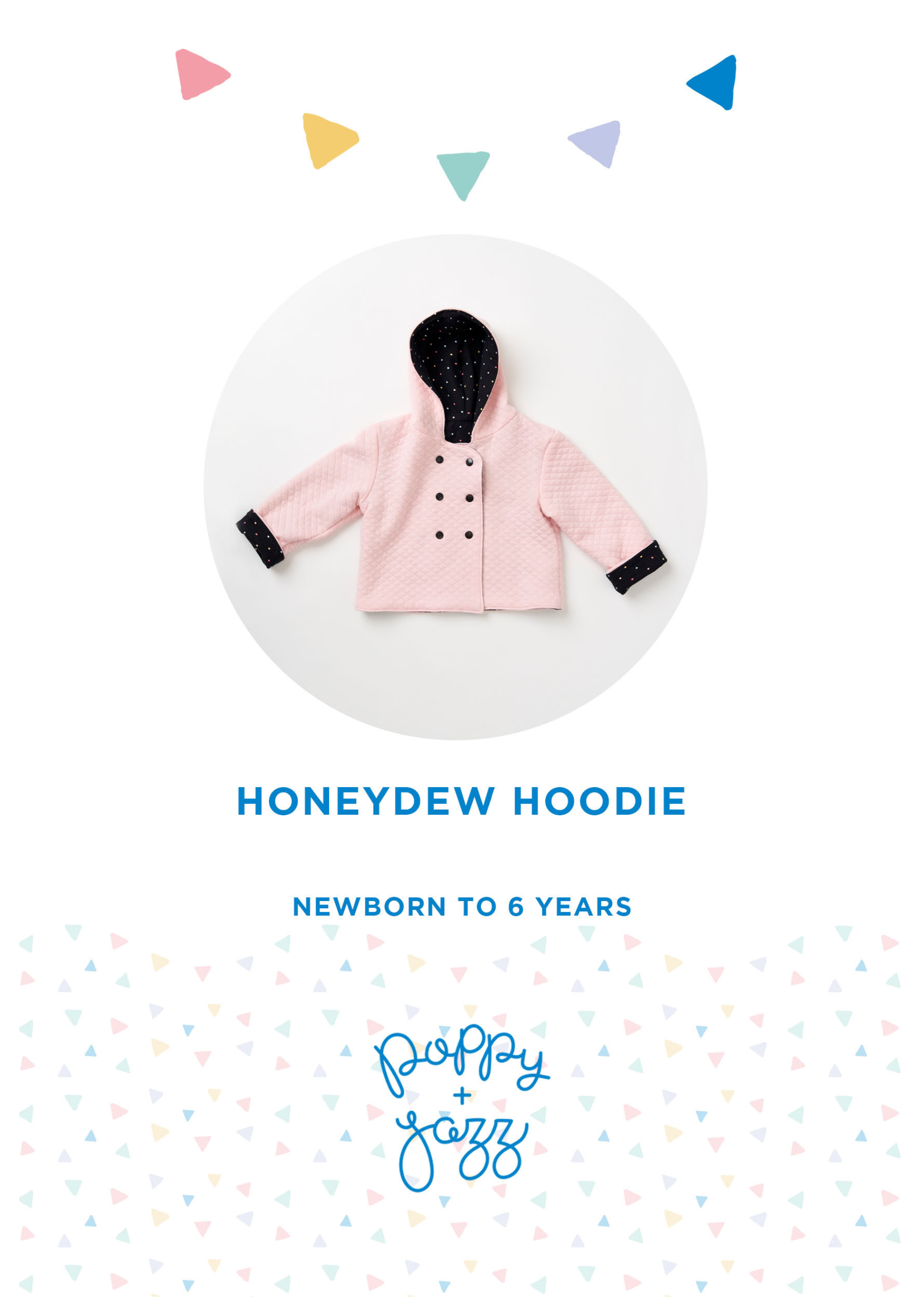 Poppy & Jazz Baby/Child Honeydew Hoodie