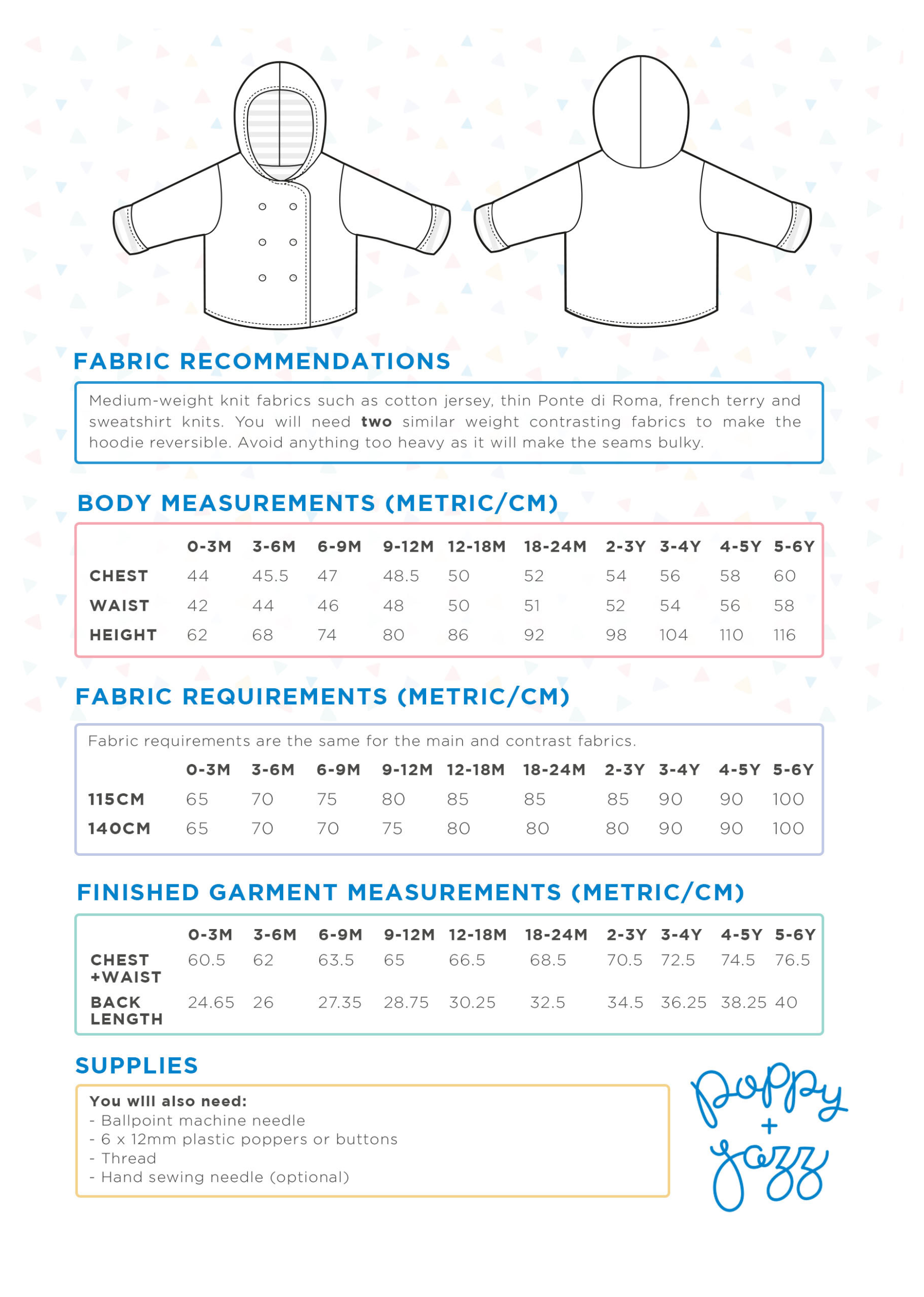 Poppy & Jazz Baby/Child Honeydew Hoodie