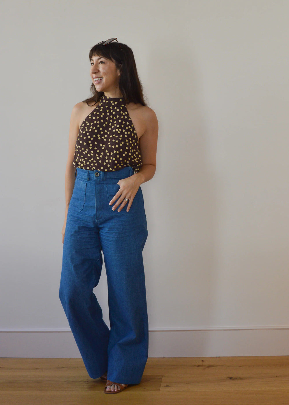 Nina Lee Hoxton Halter-Neck Top or Dress