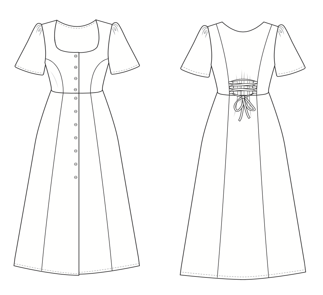 Friday Pattern Company Hughes Dress