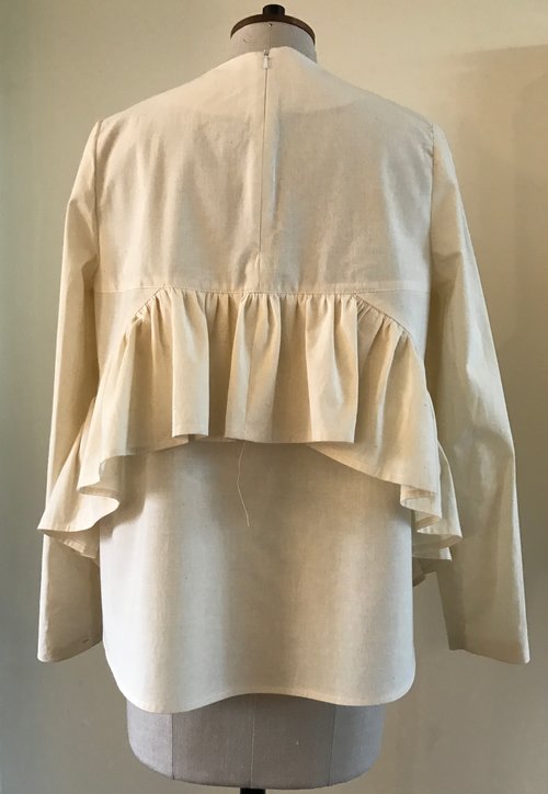 Trend Patterns TPC5 Frilled Hem Top