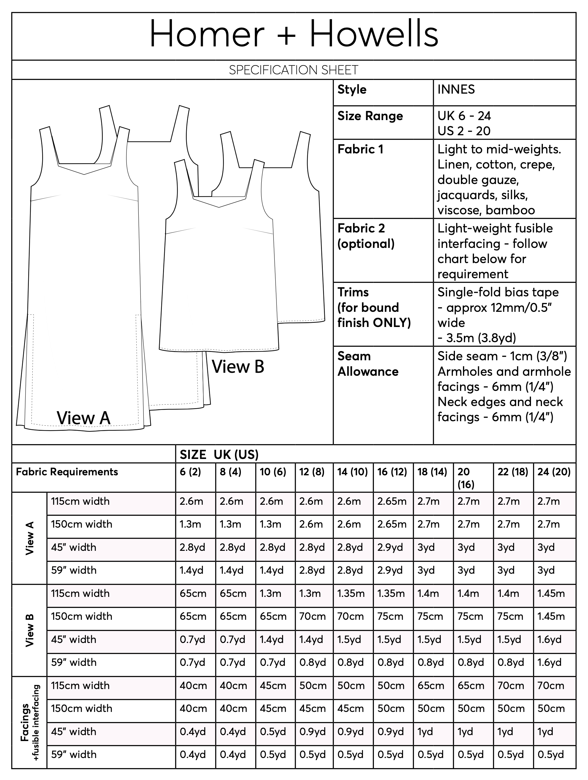 Homer + Howells Innes Cami Dress and Top