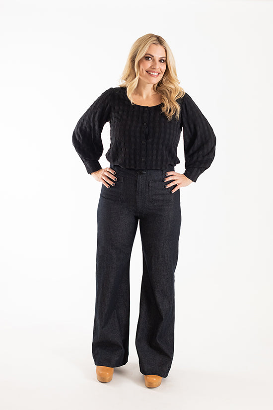 Chalk and Notch Isle Jeans