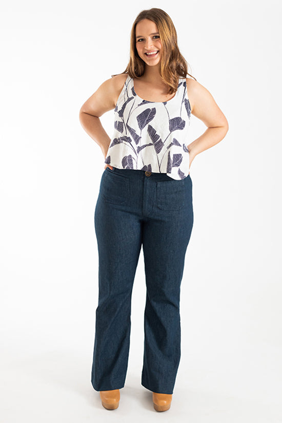 Chalk and Notch Isle Jeans