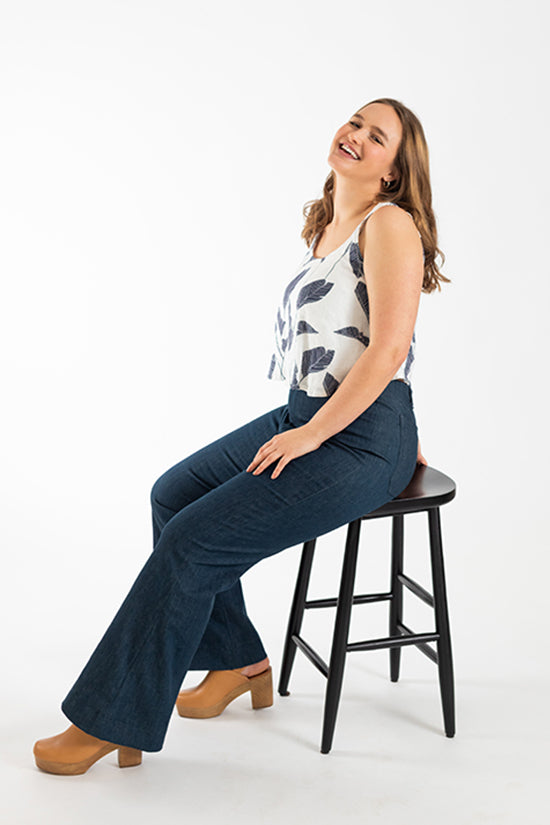 Chalk and Notch Isle Jeans