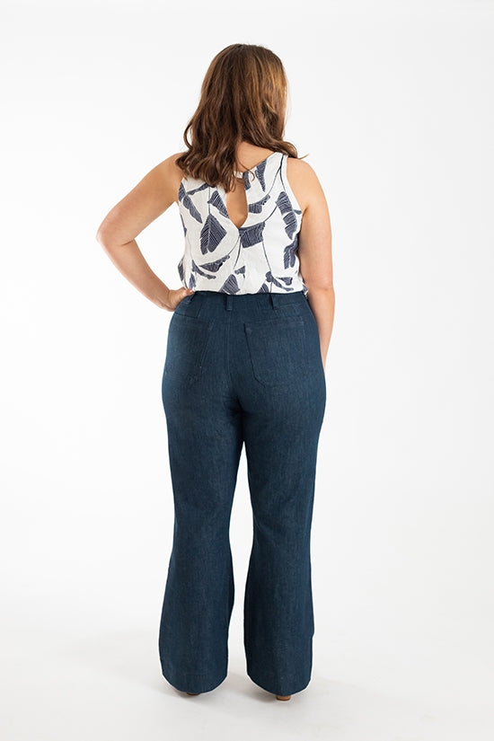 Chalk and Notch Isle Jeans