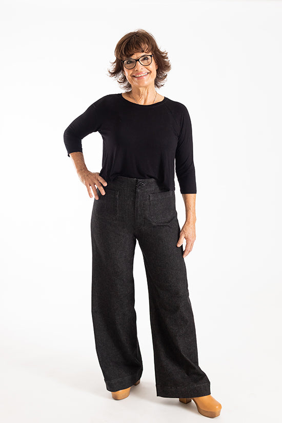 Chalk and Notch Isle Jeans