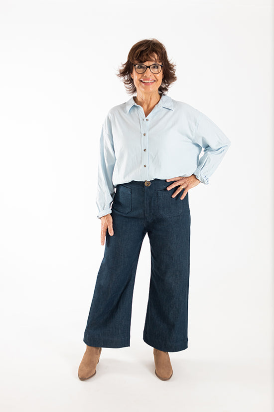 Chalk and Notch Isle Jeans