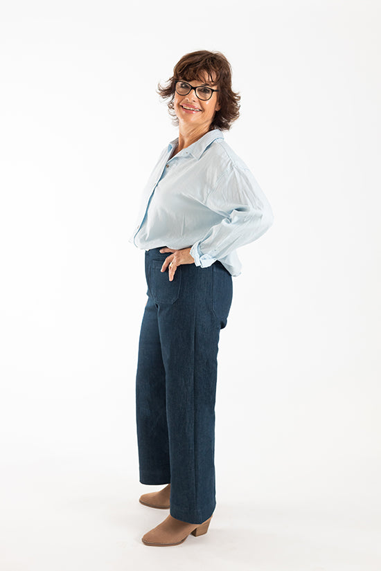 Chalk and Notch Isle Jeans